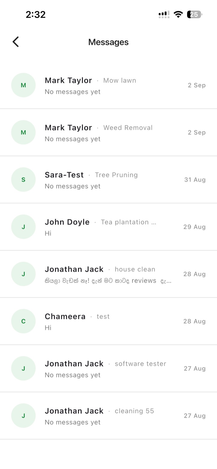 Messages