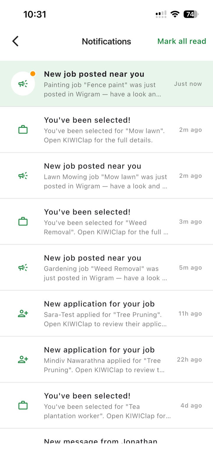 Notifications
